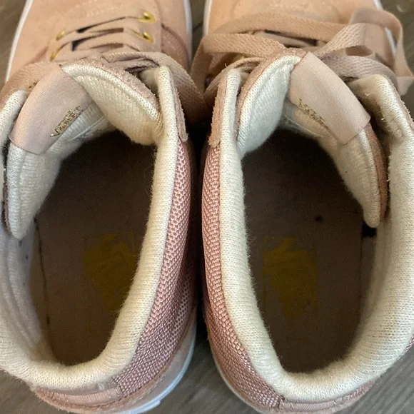 Vans Dusty Rose High Top Sneakers  - size 8.5 - Picture 5 of 5